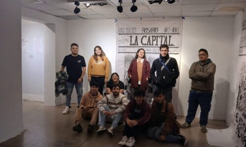 Jóvenes del programa Nueva Oportunidad visitaron el Museo del Diario La Capital y el bar El Cairo.